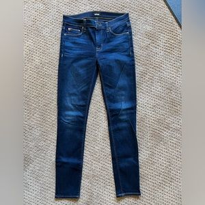 Hudson Nico Midrise super Skinny Denim EEUC Size 26